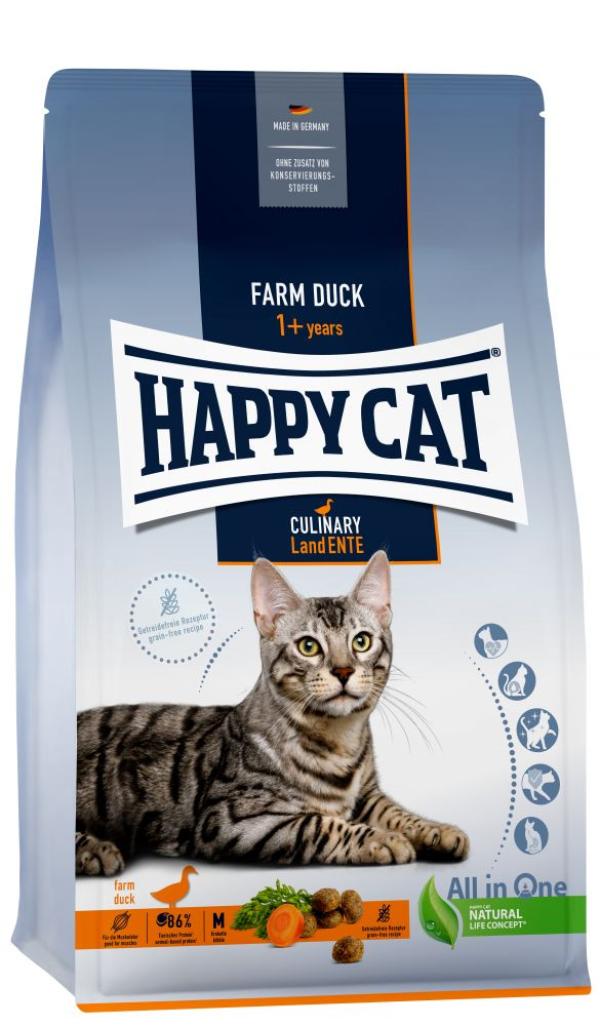 ARDEBO.de Happy Cat Culinary Adult Land Ente 1,3 kg