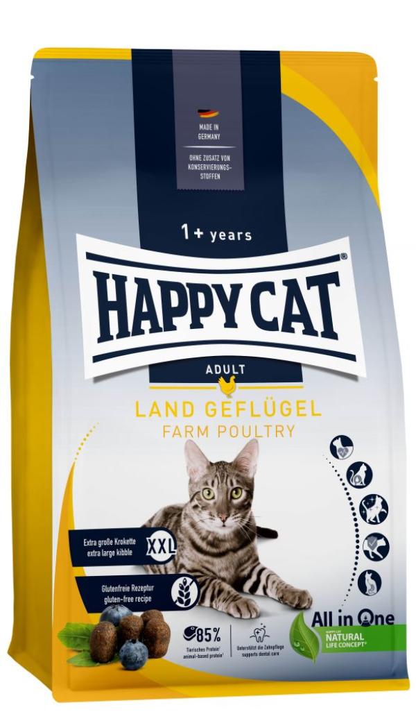 ARDEBO.de Happy Cat Culinary Adult Land Geflügel 4kg