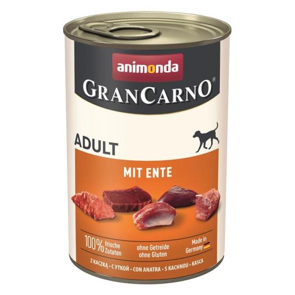 ARDEBO.de Animonda Dog GranCarno Adult mit Ente 400g