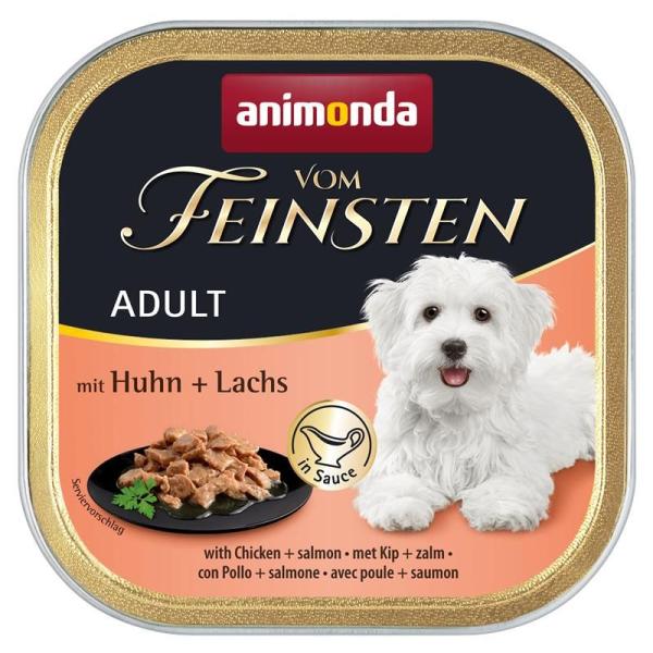 ARDEBO.de Animonda Dog vom Feinsten Adult mit Huhn & Lachs in Sauce 150g