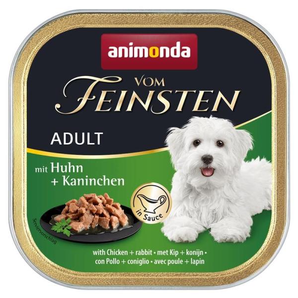 ARDEBO.de Animonda Dog vom Feinsten Adult mit Huhn & Kaninchen 150g