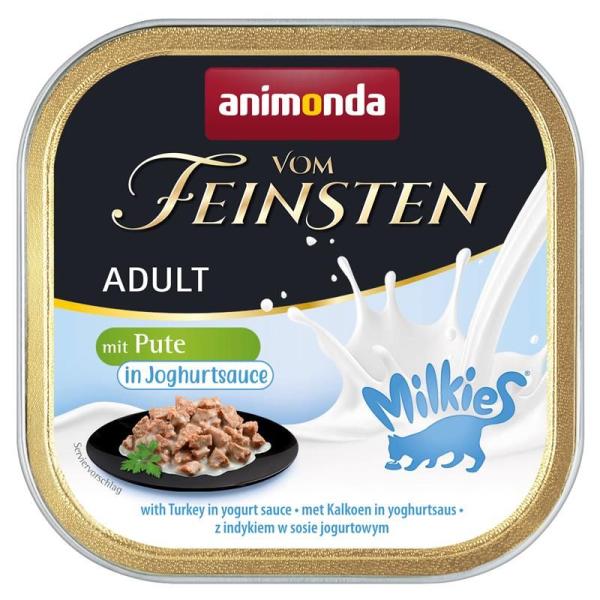 ARDEBO.de Animonda Cat vom Feinsten Adult Milkies Pute in Joghurtsauce 100g