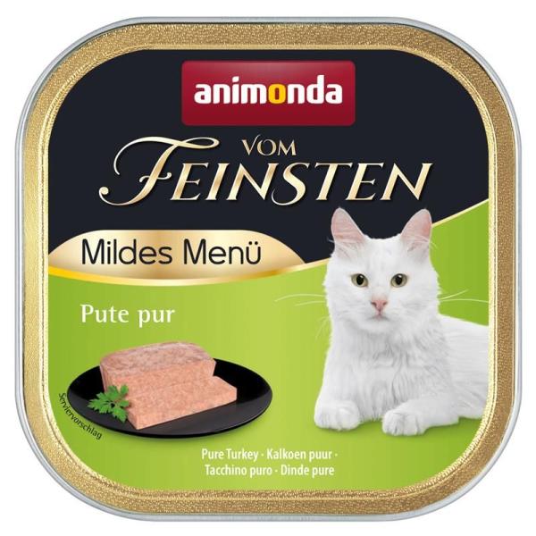 ARDEBO.de Animonda Cat vom Feinsten Mildes Menü Pute pur 100g