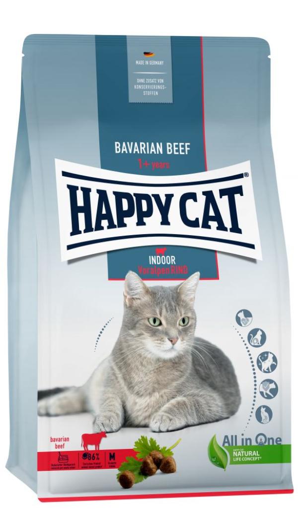ARDEBO.de Happy Cat Indoor Adult Voralpen Rind 300 g