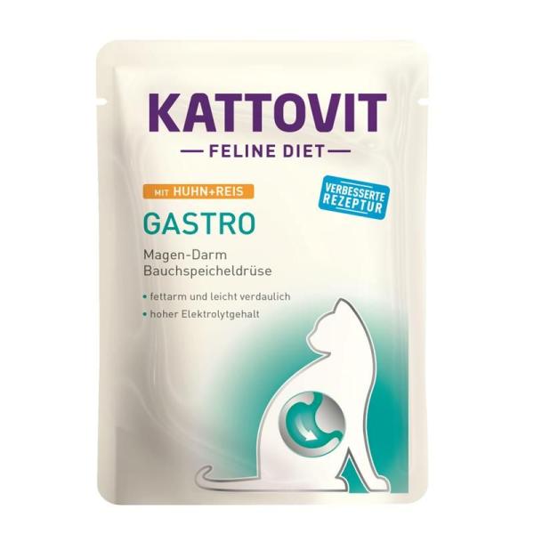 ARDEBO.de Kattovit PB Feline Diet Gastro Huhn & Reis 85g