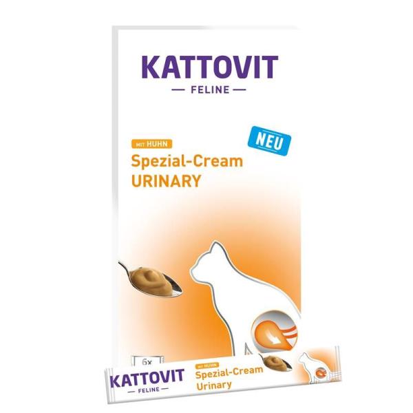 ARDEBO.de Kattovit Urinary mit Huhn Spezial-Cream 6x15g