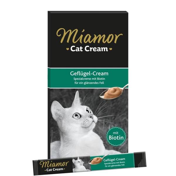 ARDEBO.de Miamor Snack Geflügel-Cream 6 x 15 g