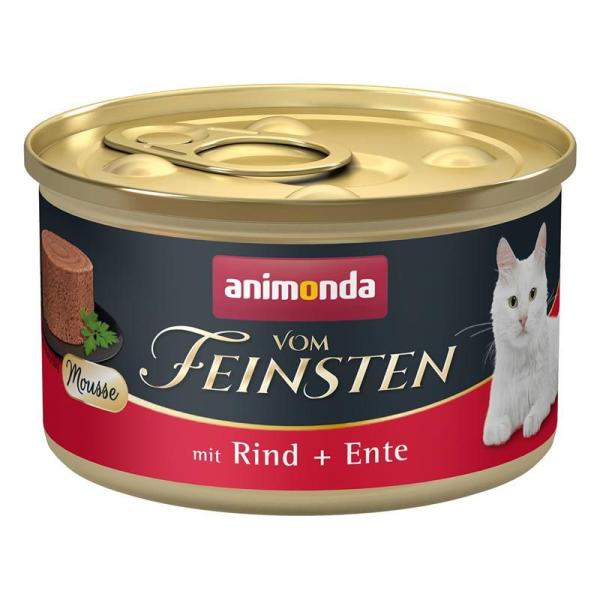 ARDEBO.de Animonda Cat vom Feinsten Adult Mousse Rind & Ente 85g