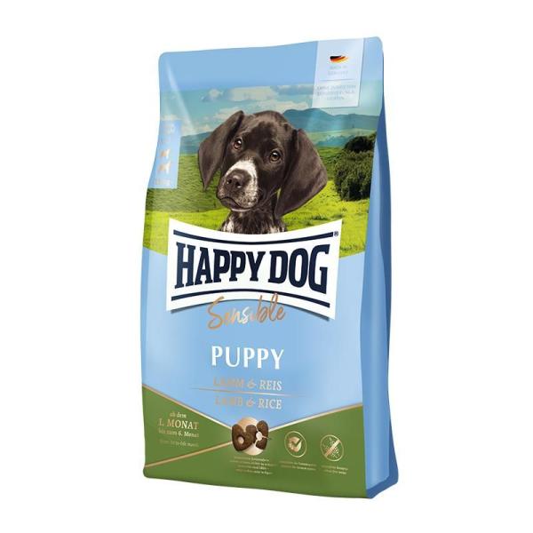 ARDEBO.de Happy Dog Sensible Puppy Lamm & Reis 4 kg