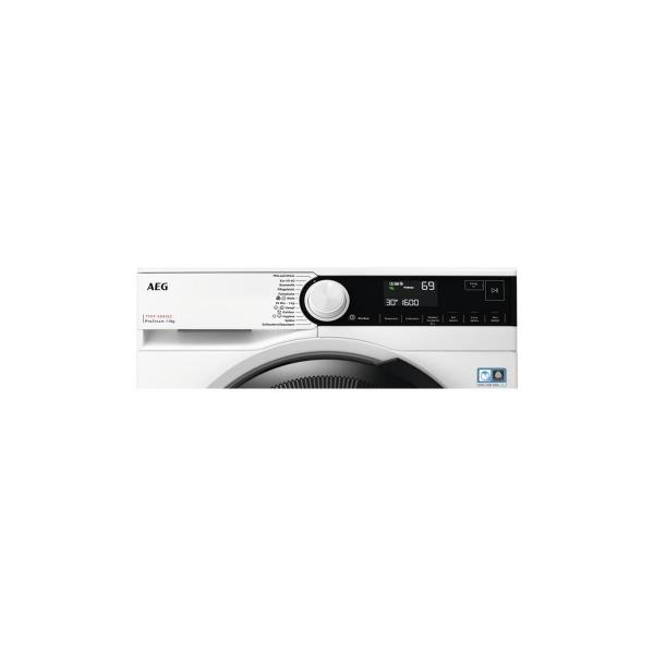 AEG LR7A70690 9kg Frontlader Waschmaschine, 60 cm breit, 1600U/Min, Kindersicherung, Nachlegefunktion, Aqua Control, ProSteam, Mengenautomatik, weiß