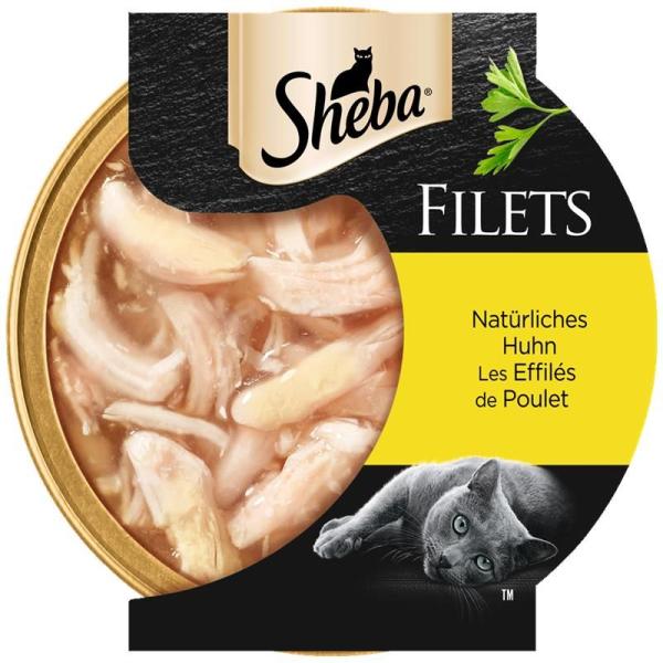 ARDEBO.de Sheba Schale Filets Huhn 60g