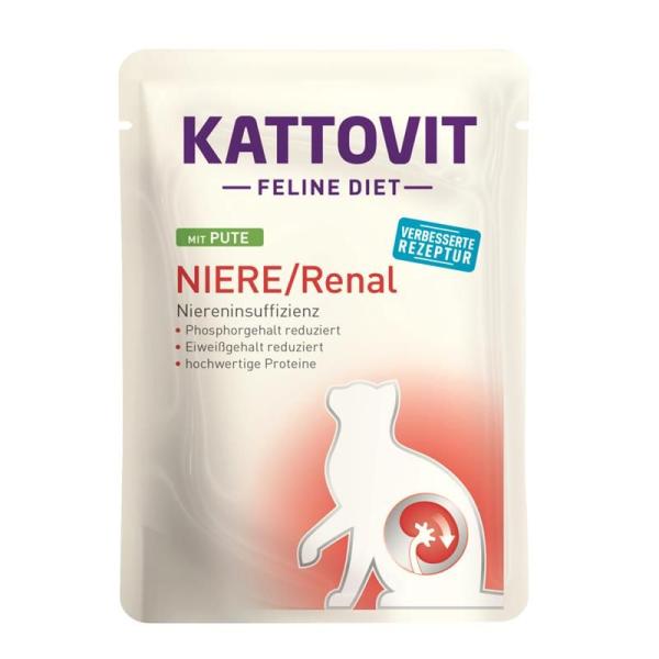 ARDEBO.de Kattovit PB Feline Diet Niere/Renal Pute 85g