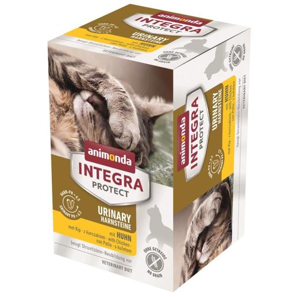 ARDEBO.de Animonda Cat Integra Protect Adult Urinary Struvit Huhn 6 x 100g