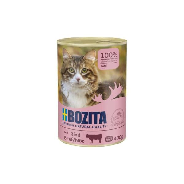 ARDEBO.de Bozita Cat Paté mit Rind 400 g