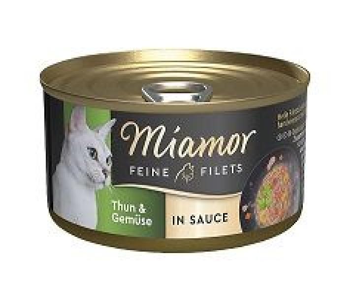ARDEBO.de Miamor Dose Feine Filets Thunfisch & Gemüse in Sauce 85g