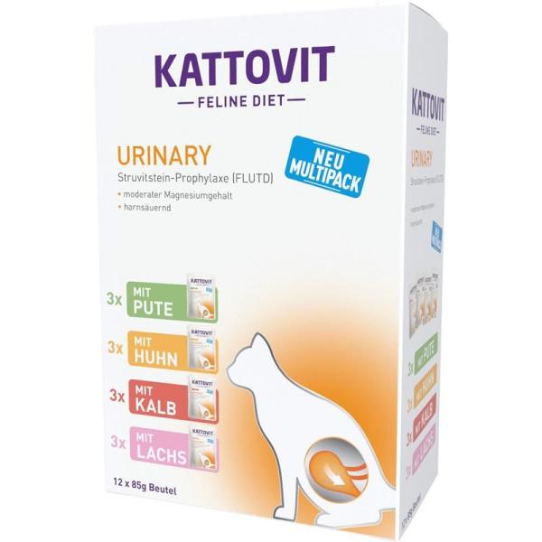 ARDEBO.de Kattovit PB Feline Diet Urinary Multipack 12x85g