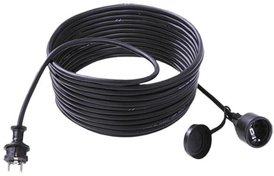 ARDEBO.de Bachmann H05RR-F 3G1,5 Verlängerung, 25 m, schwarz (343.177)