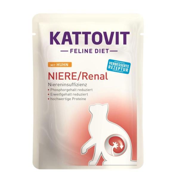 ARDEBO.de Kattovit PB Feline Diet Niere/Renal Huhn 85g
