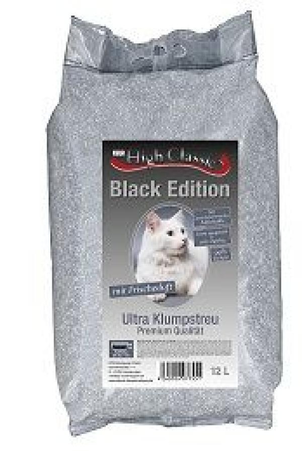 ARDEBO.de Classic Cat Katzenstreu High Black Edition 12 Liter
