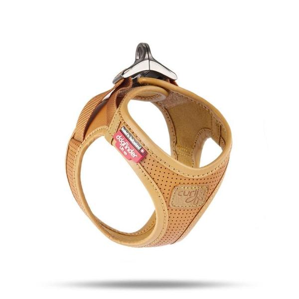 ARDEBO.de Curli Apple Leather Clasp Vest Geschirr braun S