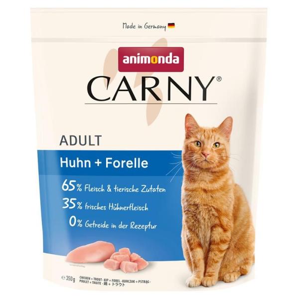 ARDEBO.de Animonda Cat Trocken Carny Adult Huhn & Forelle 350g