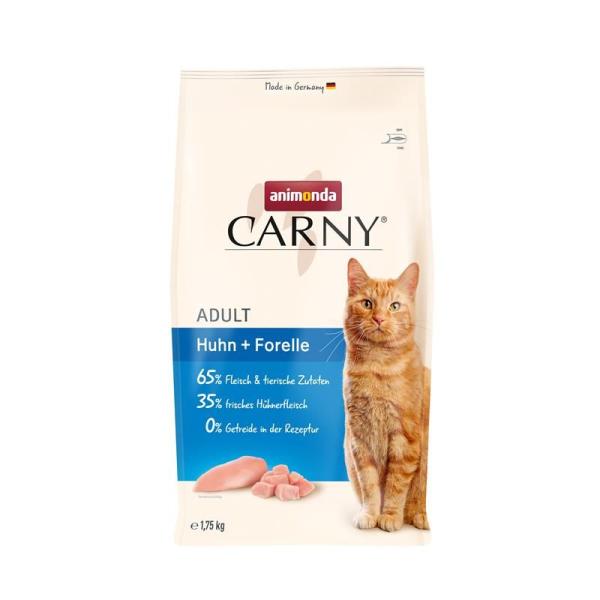 ARDEBO.de Animonda Cat Trocken Carny Adult Huhn & Forelle 1,75kg