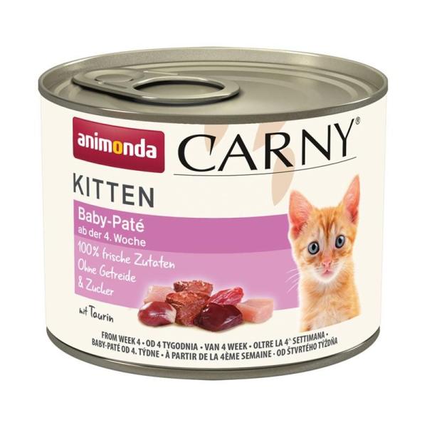 ARDEBO.de Animonda Cat Carny Kitten Baby-Paté 200g