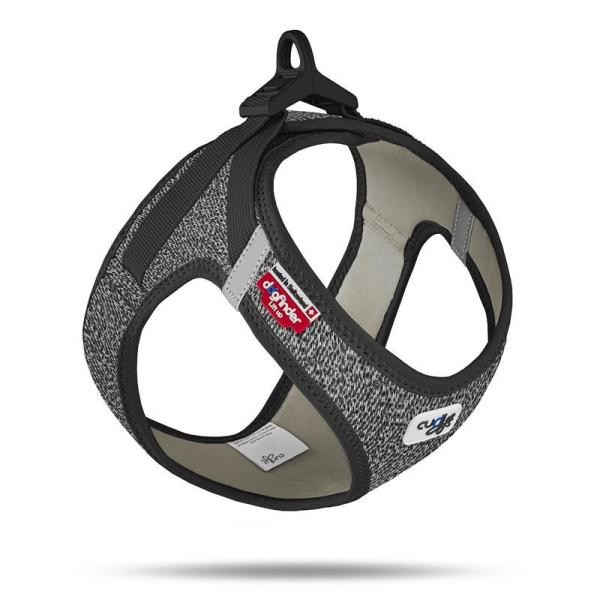 ARDEBO.de Curli Clasp Vest Geschirr Merino schwarz M