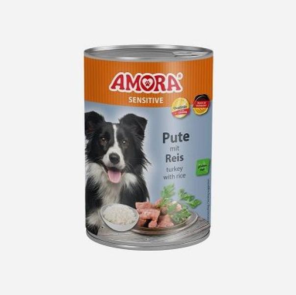 ARDEBO.de AMORA Dog Sensitive Pute & Reis 400g