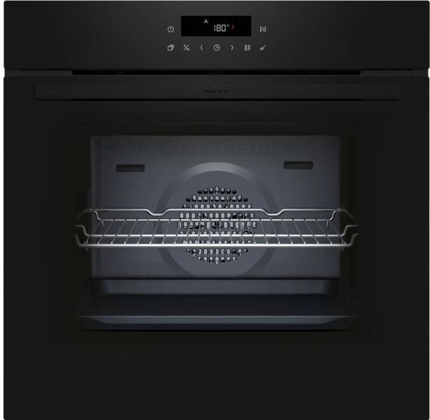 ARDEBO.de Neff B2CCJ7BK3 N30 A+ Einbaubackofen, 59,4 cm breit, 71 L, Pyrolyse, AirFry, Touchsteuerung, Automatikprogramme, Grillfunktion, schwarz