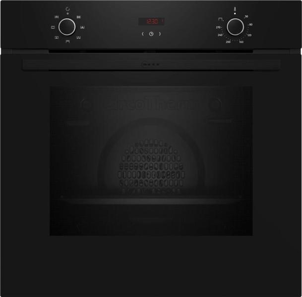 ARDEBO.de Neff B1CCC0AK3 N30 A+ Einbaubackofen, 59,4 cm breit, 71 L, 3 D Heißluft, Kindersicherung, Grillfunktion, Schnellvorheizen, schwarz