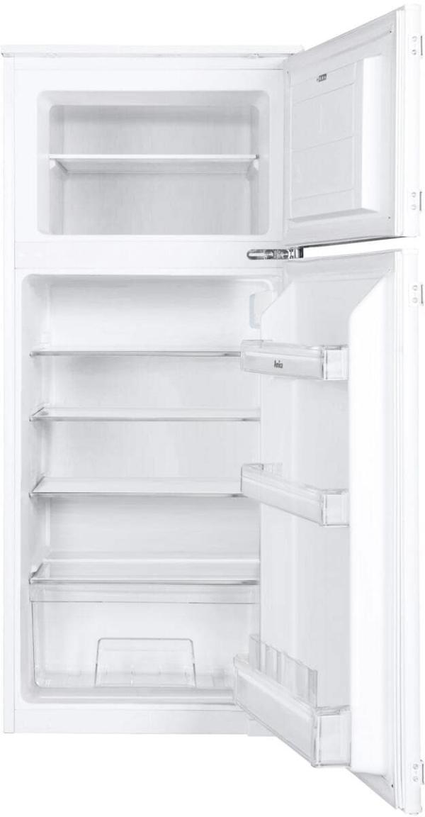 ARDEBO.de Amica EDTS 372 911 Einbau-Kühl-/Gefrierkombination, Nischenhöhe: 122 cm, 170 L, Schlepptür-Technik, elektronische Steuerung, Tür-Offen-Alarm, Inverter Kompressor, weiß (1195113)