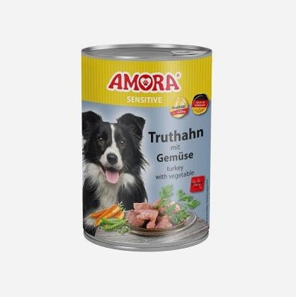 ARDEBO.de AMORA Dog Sensitive Truthahn & Gemüse 400g