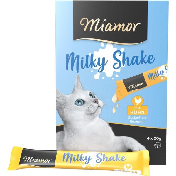 ARDEBO.de Miamor Milky Shake Huhn 4x20g