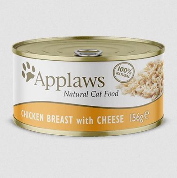 ARDEBO.de Applaws Cat Dose S6 Huhn & Käse 6x156g