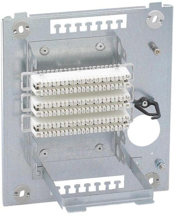 ARDEBO.de CobiNet 112699 VKA6/ Verteilergehäuse Aufputz mit Montagewanne, 333x453x115mm, IP42, Stahl, verkehrsweiß (112699)