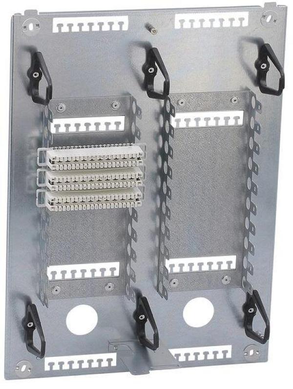 CobiNet 112699 VKA6/ Verteilergehäuse Aufputz mit Montagewanne, 333x453x115mm, IP42, Stahl, verkehrsweiß (112699)
