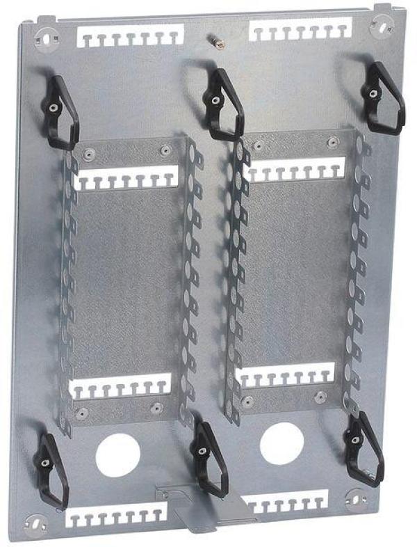CobiNet 112699 VKA6/ Verteilergehäuse Aufputz mit Montagewanne, 333x453x115mm, IP42, Stahl, verkehrsweiß (112699)