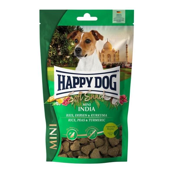 ARDEBO.de Happy Dog Soft Snack Mini India 100g