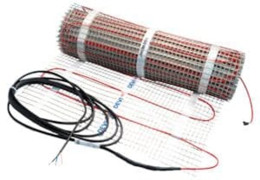 ARDEBO.de Devi DEVImat 150 Dünnbettheizmatte DTIF, 150W/m², 0,5m², 0,5x1,0m, selbstklebend (140F0444)