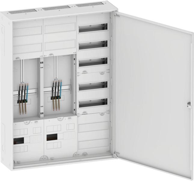 Eaton ZSD-ZZV-1100/APZ Zähler-Komplettschrank, vorverdrahtet, für 3-Punktbefestigung, bestehend aus 2x Zählerfeld / 1x Verteilerfeld inkl. APZ (191010)