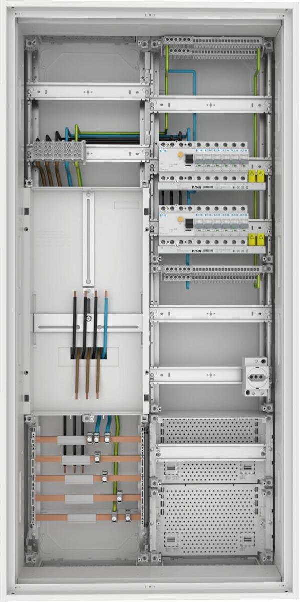 Eaton ZSD-ZV-1100/APZ/B Zähler-Komplettschrank, vorverdrahtet, für 3-Punktbefestigung, Bestückungsvariante B (191009)
