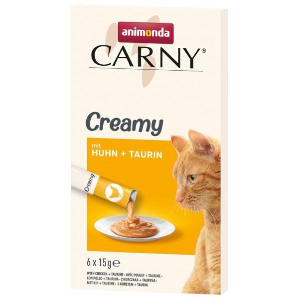 ARDEBO.de Animonda Cat Carny Adult Creamy Huhn & Taurin 6x15 g
