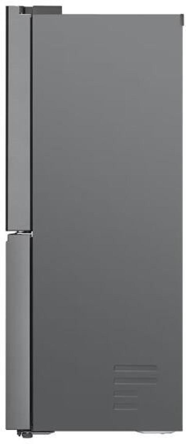 LG GMG761MBAE Stand Side-by-Side Kombination Multidoor, 83,5 cm breit, 508 L, InstaView, Wassertank, Eis-, Crushed Ice- und Wasserspender, WLAN, Metal Sorbet