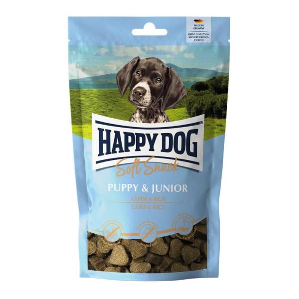 ARDEBO.de Happy Dog Soft Snack Puppy & Junior Lamm 100g