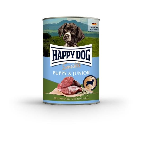 ARDEBO.de Happy Dog Dose Sensible Puppy Lamm & Reis 400g