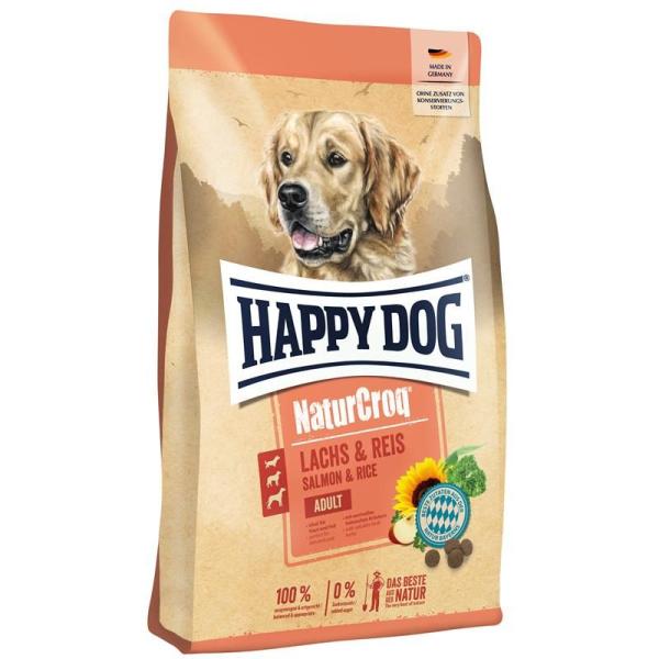 ARDEBO.de Happy Dog NaturCroq Lachs & Reis 1 kg