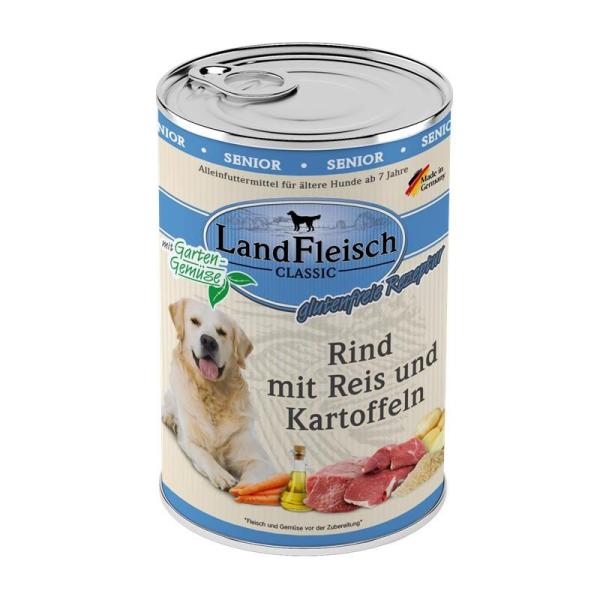 ARDEBO.de Landfleisch Classic Senior Rind mit Kartoffeln & Gartengemüse 400 g
