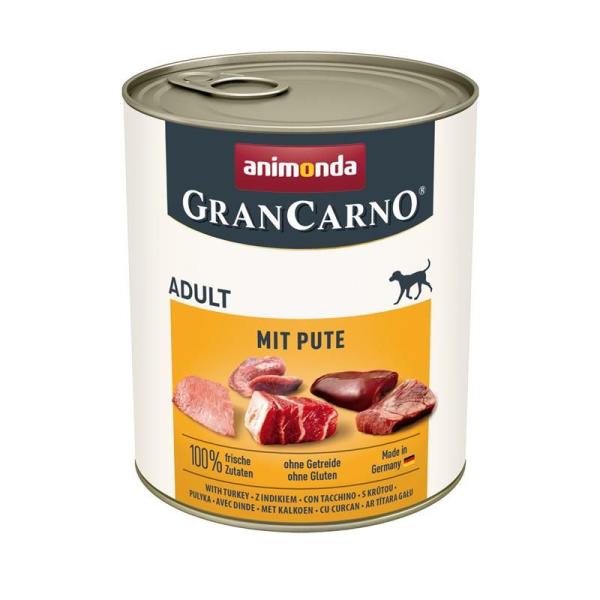 ARDEBO.de Animonda Dog GranCarno Adult mit Pute 800g