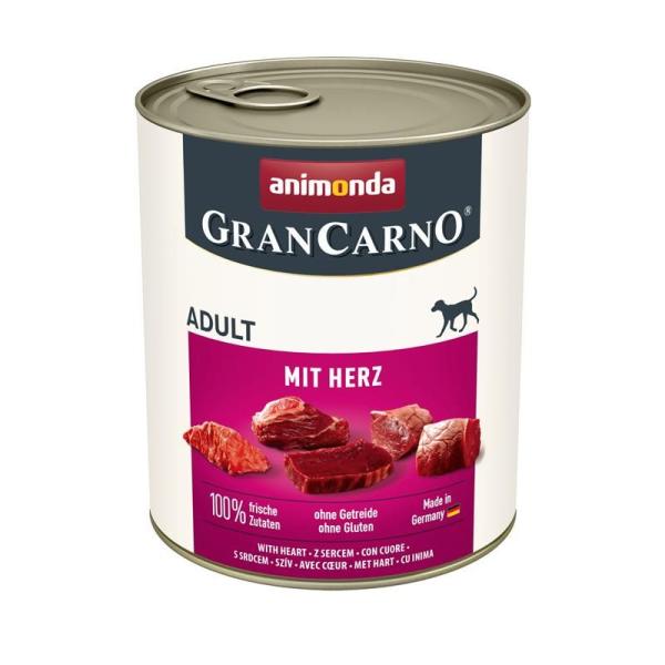 ARDEBO.de Animonda Dog GranCarno Adult mit Herz 800g